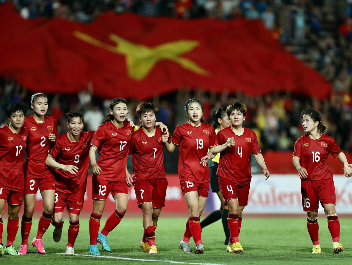 ĐT nữ Việt Nam lập kỳ tích với 8 lần giành HCV SEA Games, trong đó có 4 kỳ liên tiếp. Ảnh Tuấn Hữu/VFF.  