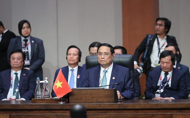 Thủ tướng Phạm Minh Chính dự Hội nghị Cấp cao ASEAN - Đông Á (EAS) lần thứ 18. Nguồn: VGP.