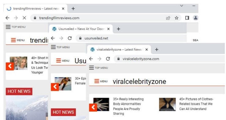 Nhóm đã tìm thấy một số tài khoản Facebook được rao bán, đang đăng một số câu chuyện tin tức, từ các bài báo làm mồi nhử đến nội dung đáng đưa tin. Ảnh: Malwarebytes.