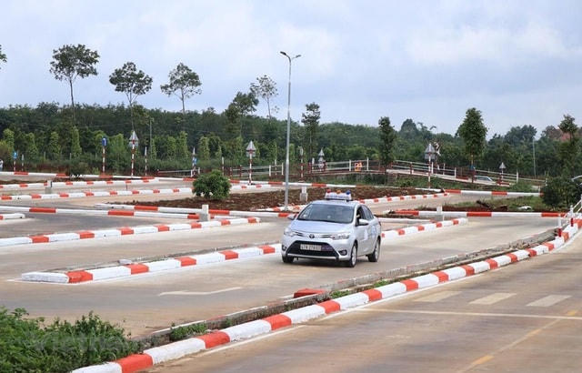 Tăng cường thanh, kiểm tra công tác đào tạo, sát hạch, cấp, đổi giấy phép lái xe. Ảnh minh họa.