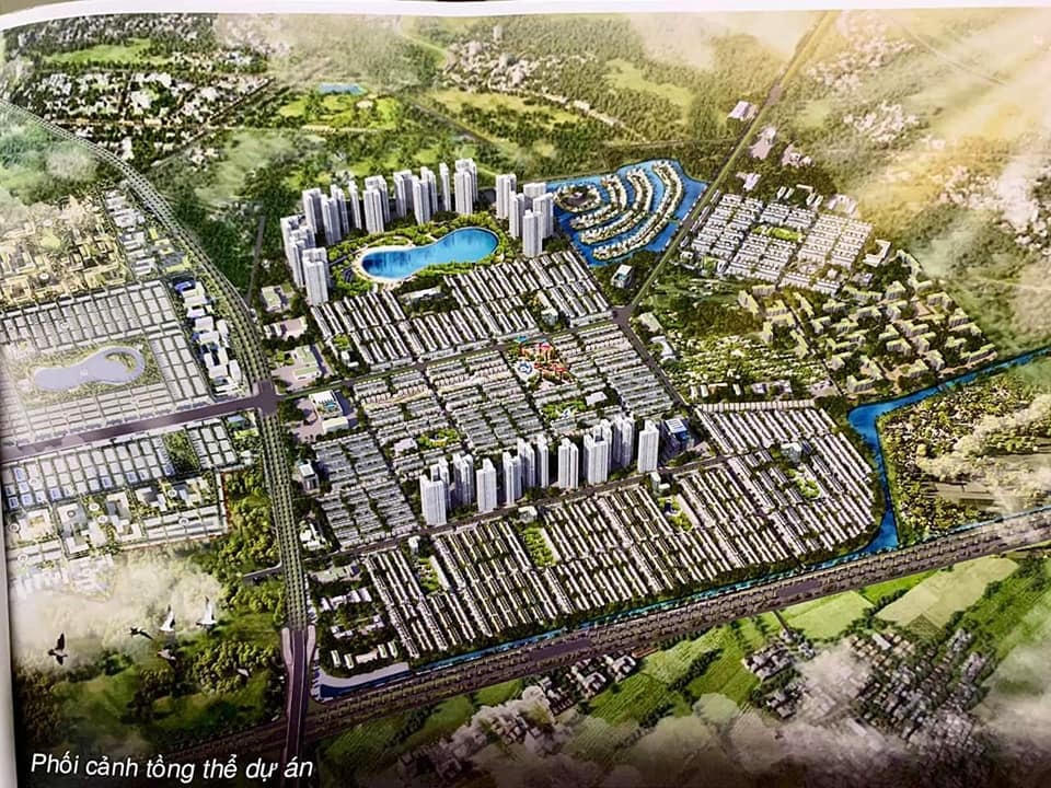 Phối cảnh tổng thể dự án mà  Công ty TNHH kinh doanh bất động sản Mediterranena Revival Villas quảng bá. 