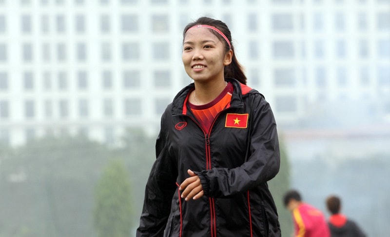 Cầu thủ Huỳnh Như. Ảnh: VFF.