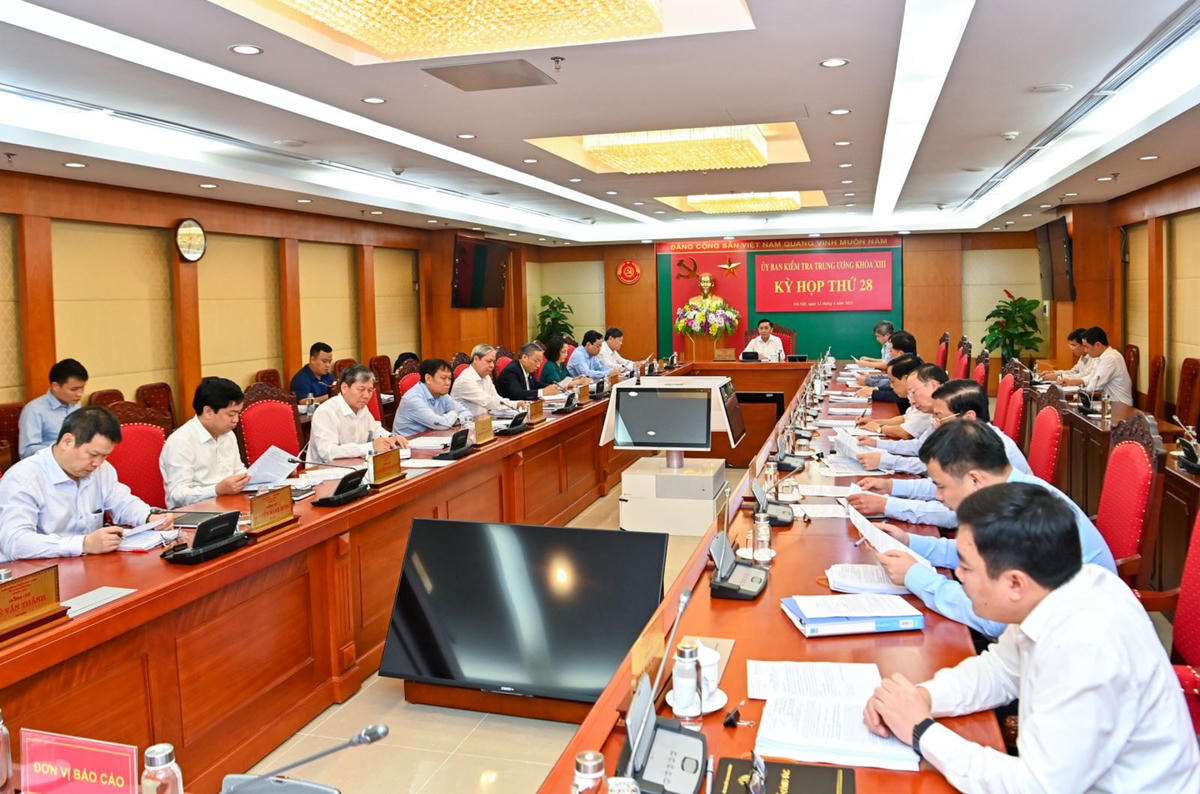 Quang cảnh Kỳ họp. Ảnh: UBKT Trung ương.