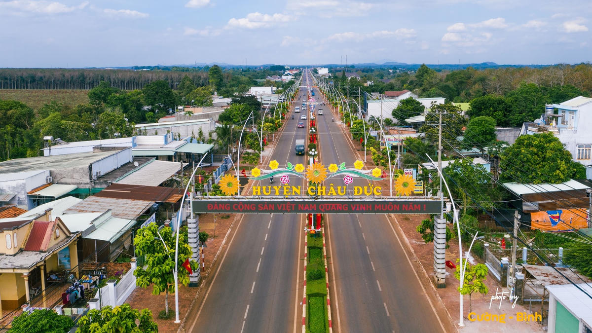 Châu Đức (Bà Rịa - Vũng Tàu) đang thay đổi từng ngày.