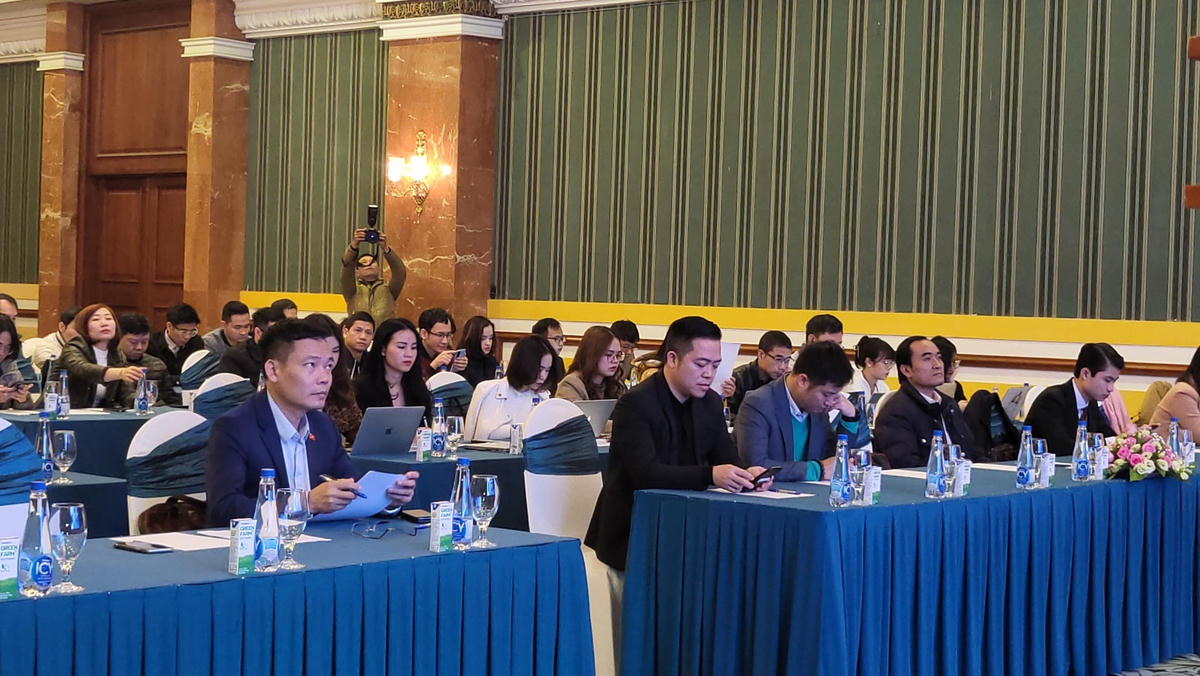 Các đại biểu tham dự buổi tập huấn.