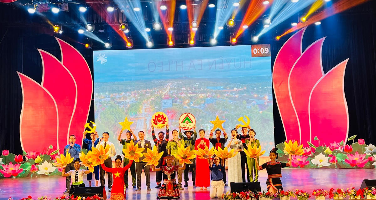 Phần thi của Huyện ủy Ea H’Leo