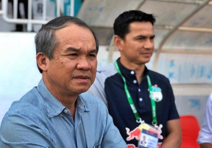 Bầu Đức khẳng định HAGL kiện VPF vì cái chung của bóng đá Việt Nam.  Ảnh: VTC News.