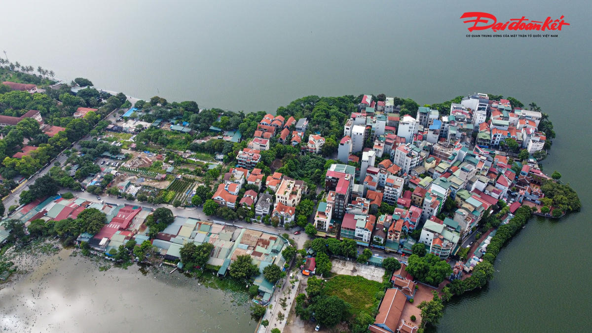 Hà Nội: Cận cảnh bán đảo sắp trở thành nhà hát nổi rộng 13.000 m2