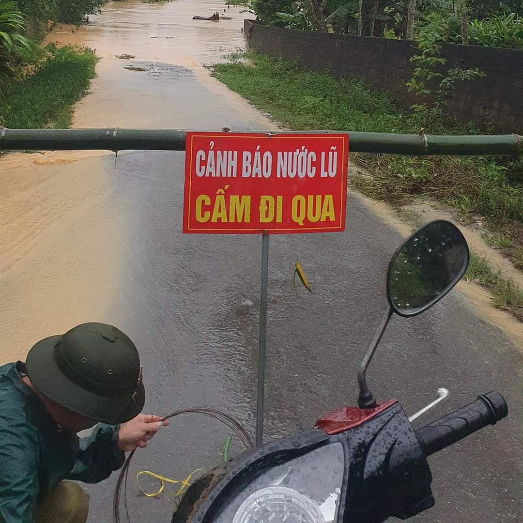 [Ảnh]: Nhiều huyện miền núi ở Thanh Hóa bị ngập, chia cắt do mưa lớn