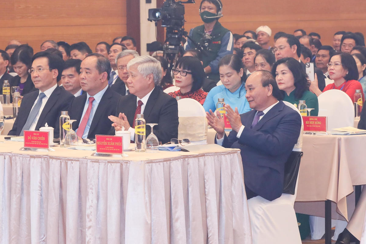 [Ảnh] Ấm áp ngày hội của người Mặt trận tiêu biểu 