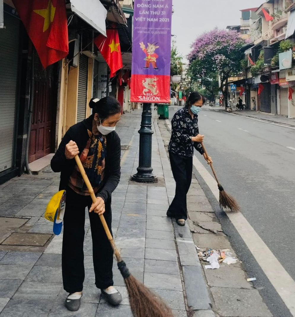 Lan tỏa phong trào ngõ phố xanh, sạch, đẹp trên địa bàn thành phố Hà Nội.