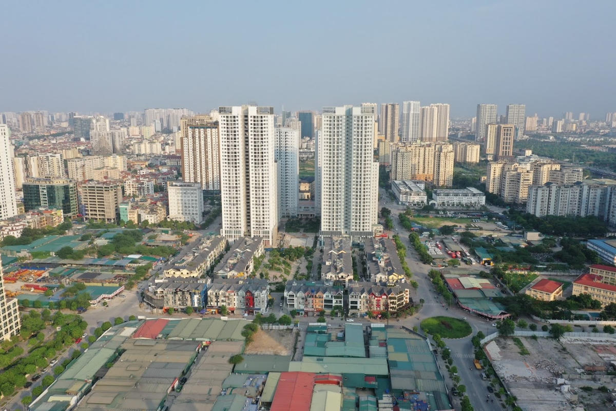 Thị trường bất động sản bắt đầu xuất hiện những tín hiệu tích cực. Ảnh: Quang Vinh.