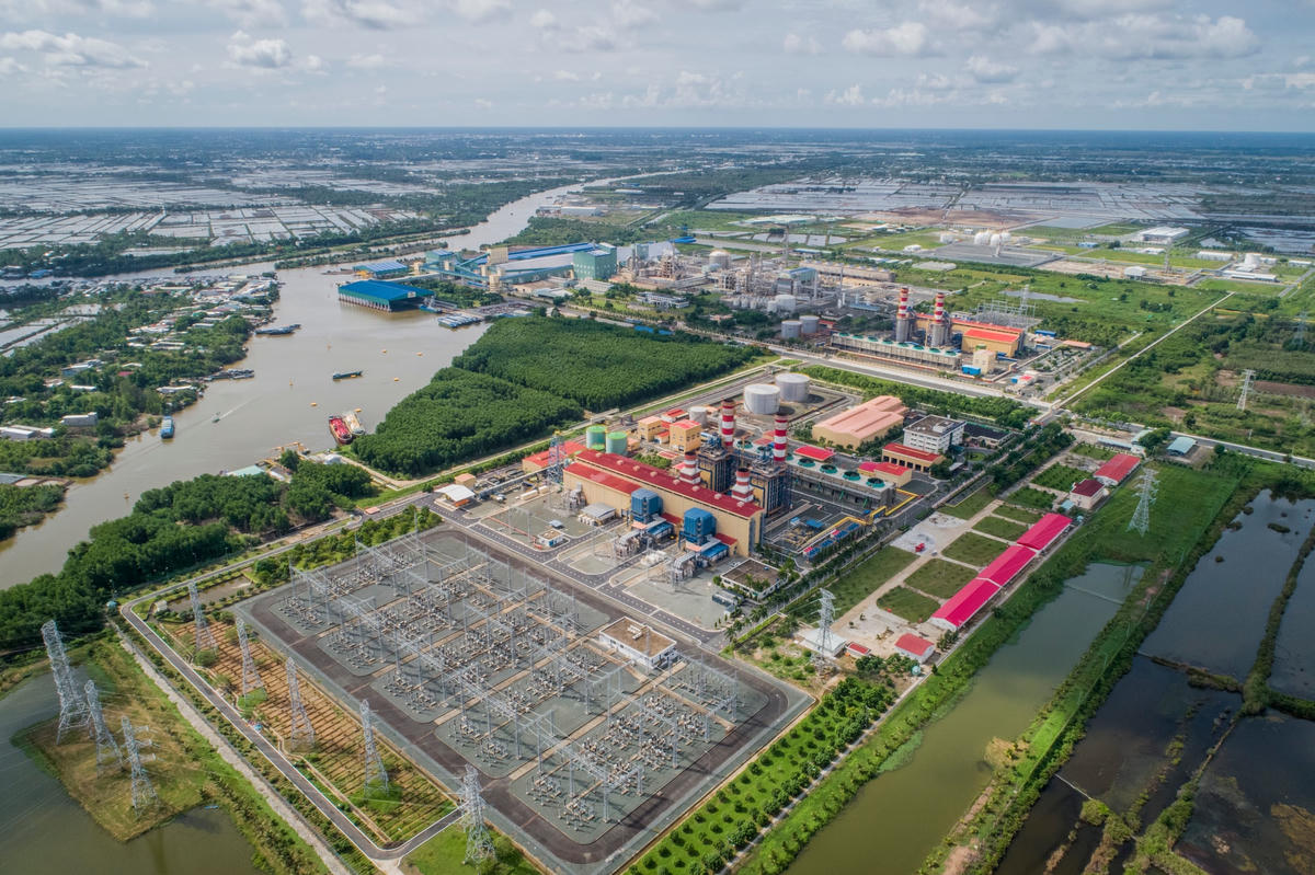 Cụm Khí – Điện – Đạm Cà Mau.