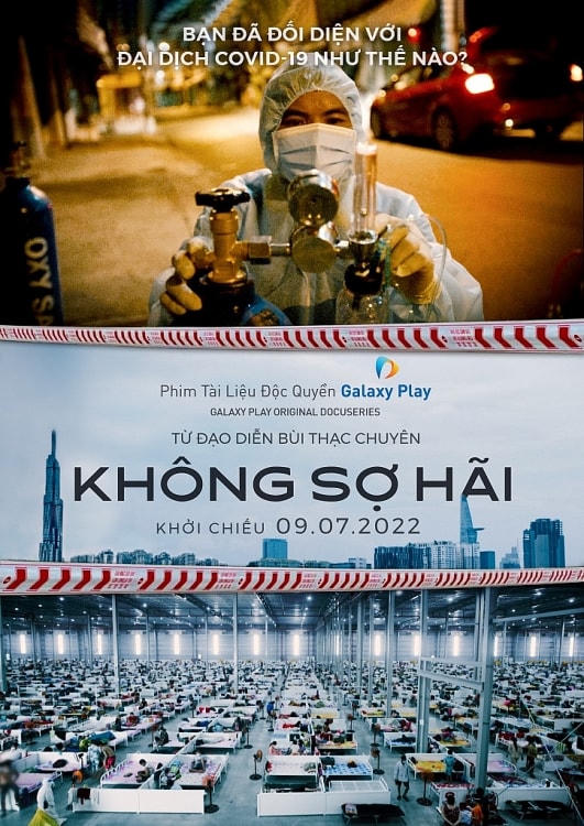 Poster dự án phim “Không sợ hãi”.  