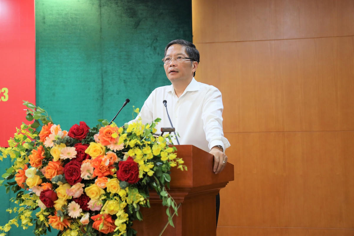 Trưởng Ban Kinh tế Trung ương Trần Tuấn Anh phát biểu tại hội nghị