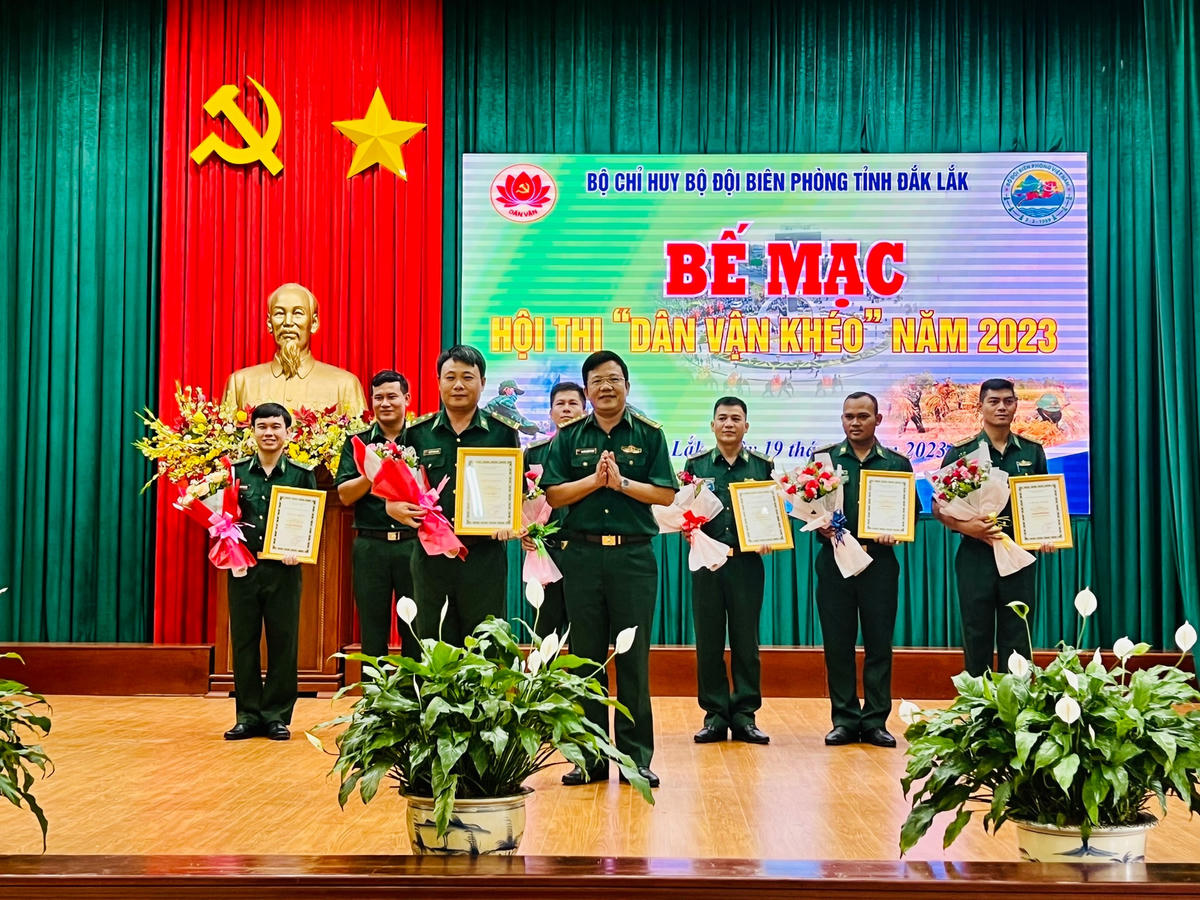 Nhiều tiểu phẩm hay, đặc sắc trong Hội thi Dân vận khéo của Bộ đội Biên phòng Đắk Lắk