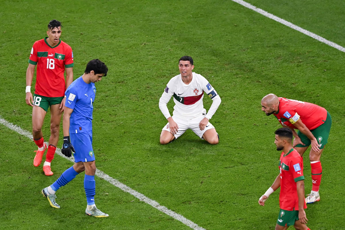 Morocco đã loại 3 đại diện lớn của bóng đá châu Âu tại World Cup năm nay. Ảnh: Getty.