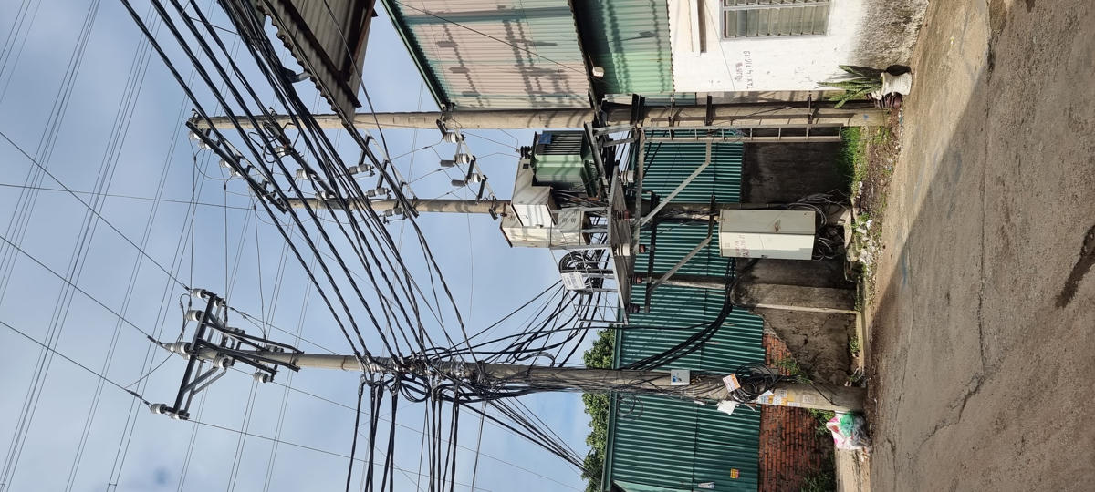 Trạm biến áp cho một hộ sản xuất công nghiệp.