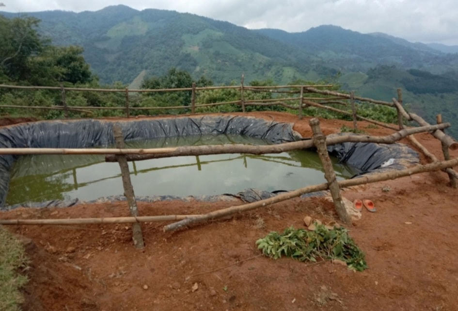 Nơi xảy ra vụ đuối nước thương tâm. Ảnh: Quang Phấn