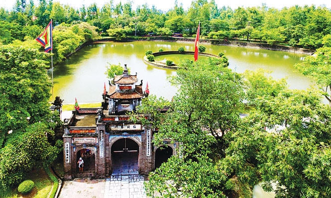 Khu di tích quốc gia đặc biệt Cổ Loa.
