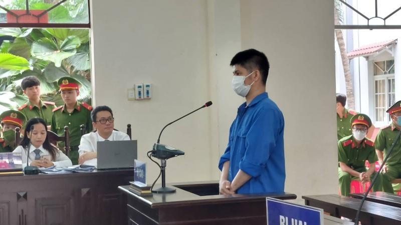 Bị cáo Trần Thanh Hải tại phiên tòa. Nguồn: CAND