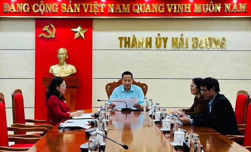Ủy ban Kiểm tra Thành ủy Hải Dương đã xem xét, thi hành kỷ luật ông Lê Quốc Thịnh. 
