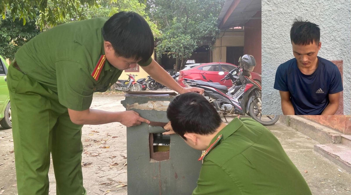 Trần Mạnh Hùng đã phá két, lấy trộm 1 cây vàng trong nhà dân.