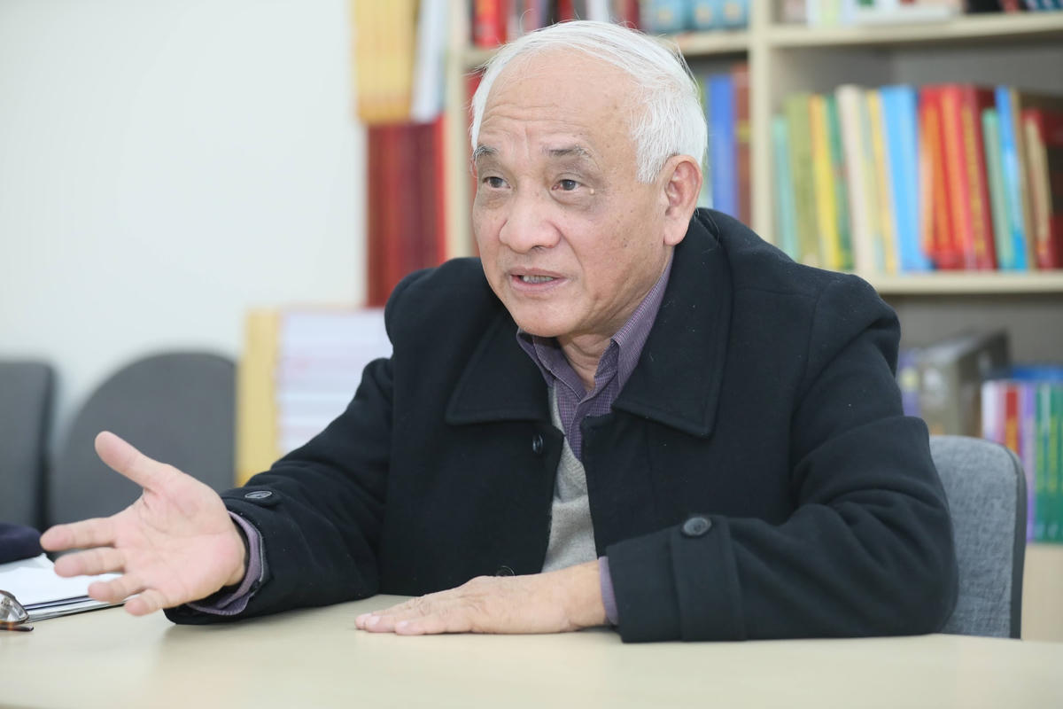 PGS.TS Trần Đức Cường. Ảnh: Quang Vinh.  