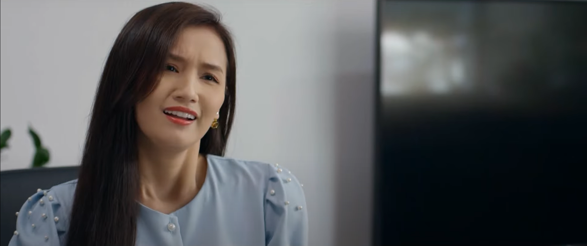 Giang cho rằng cạnh tranh là chuyện bình thường trên thương trường, Vũ cần gì lo lắng. Ảnh: CMH. 