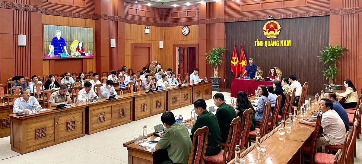 Quang cảnh buổi tập huấn, bồi dưỡng kiến thức chuyển đổi số.