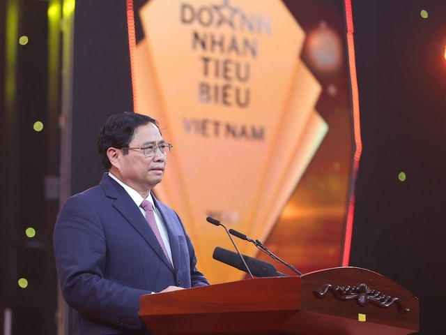 Thủ tướng Phạm Minh Chính phát biểu tại buổi lễ.