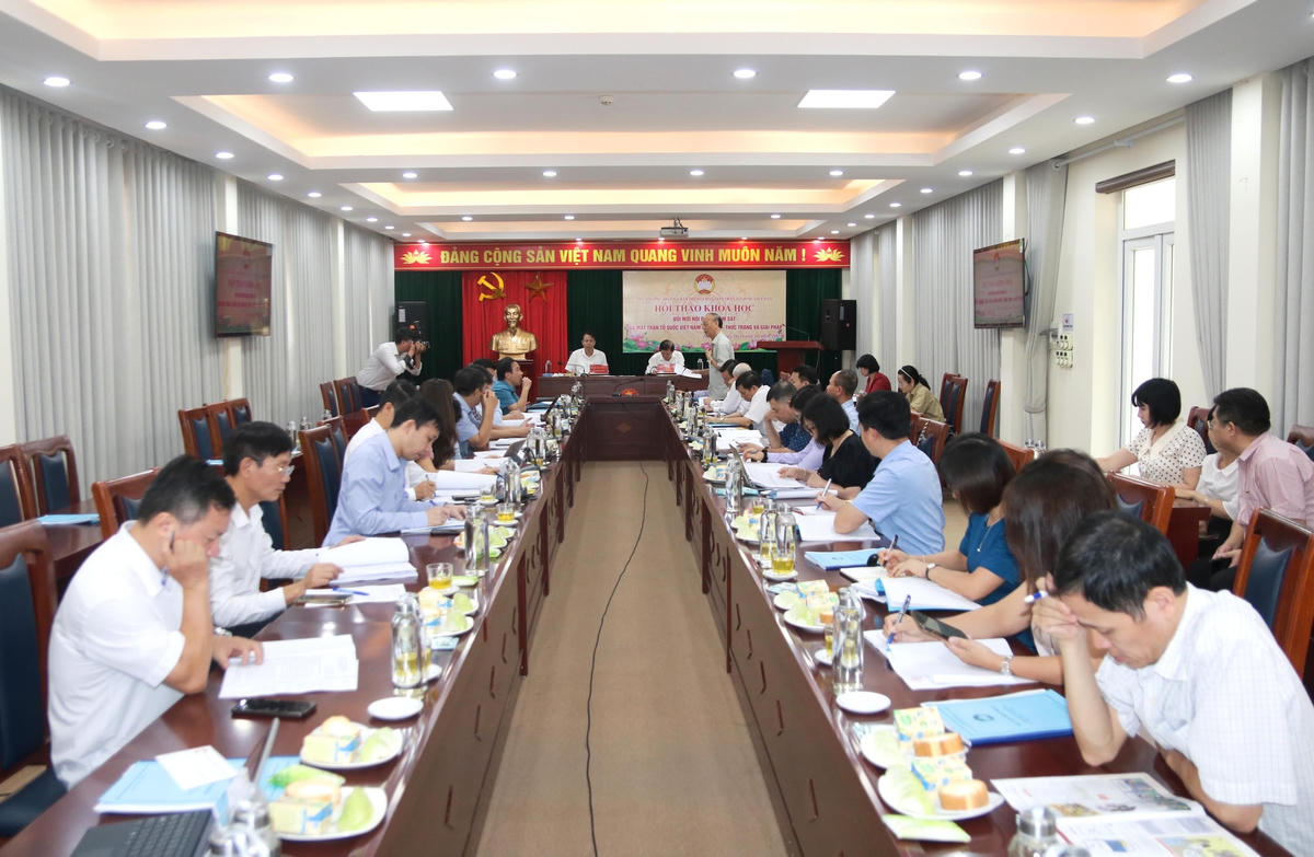 Quang cảnh Hội thảo.