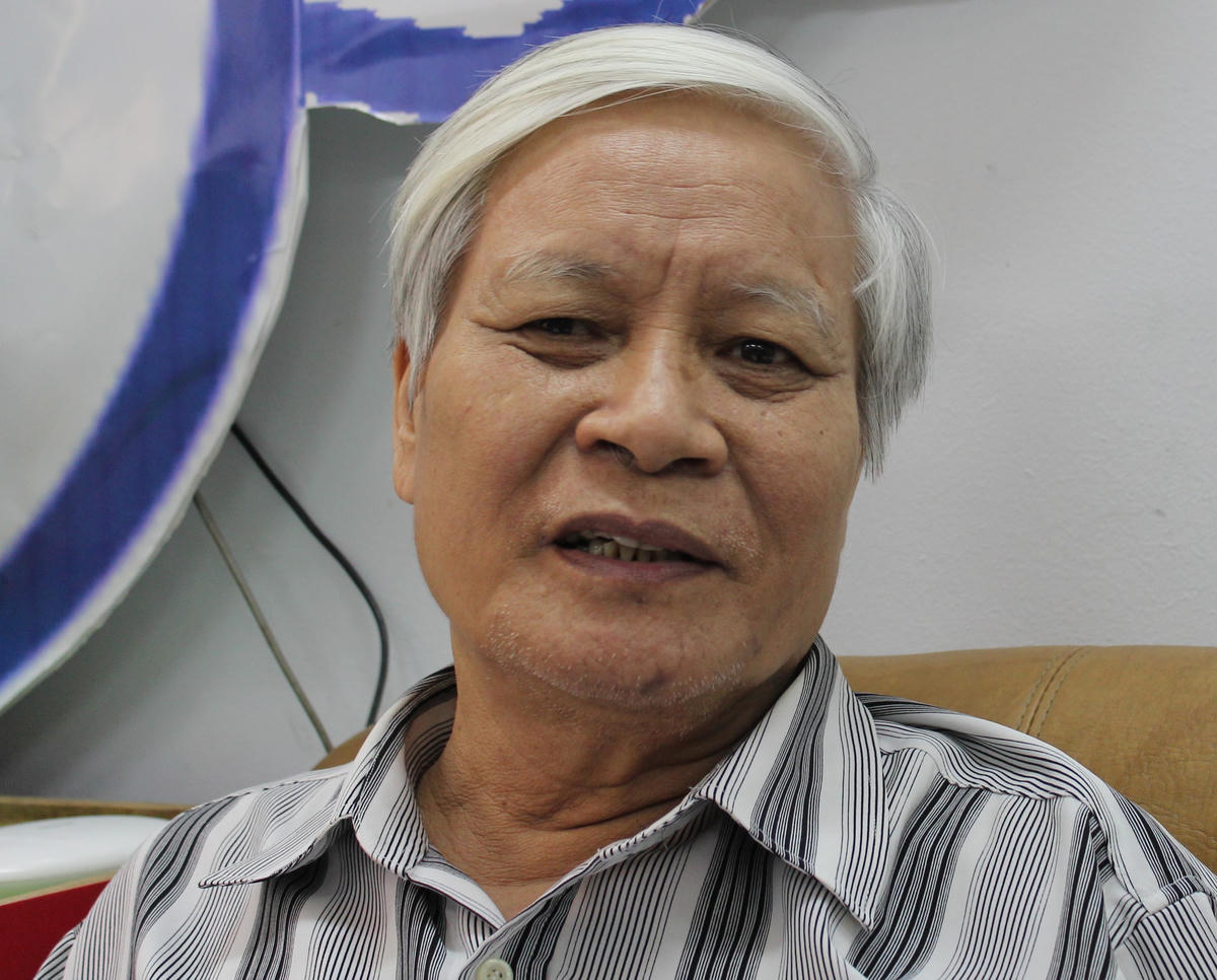 Ông Nguyễn Viết Chức. Ảnh: Thư Hoàng.  