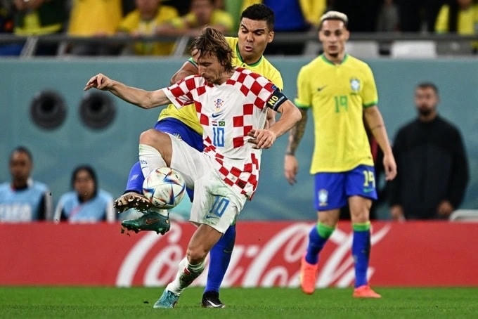 Nhạc trưởng Luka Modric đã phong tỏa các tiền vệ Brazil khiến họ không thể phát huy khả năng cao nhất.