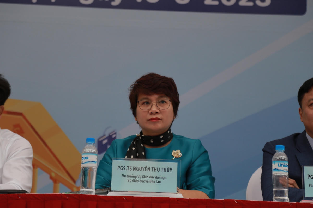 PGS.TS Nguyễn Thu Thủy, Vụ trưởng Vụ Giáo dục Đại học (Bộ GDĐT).