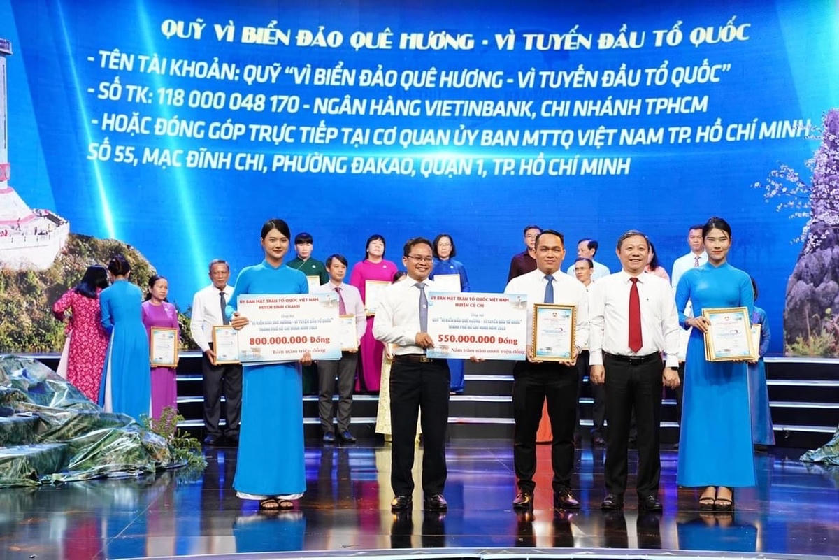 Chương trình nhằm gây Quỹ “Vì biển đảo quê hương - Vì tuyến đầu Tổ quốc” luôn nhận được sự ủng hộ lớn từ các cá nhân, tập thể.