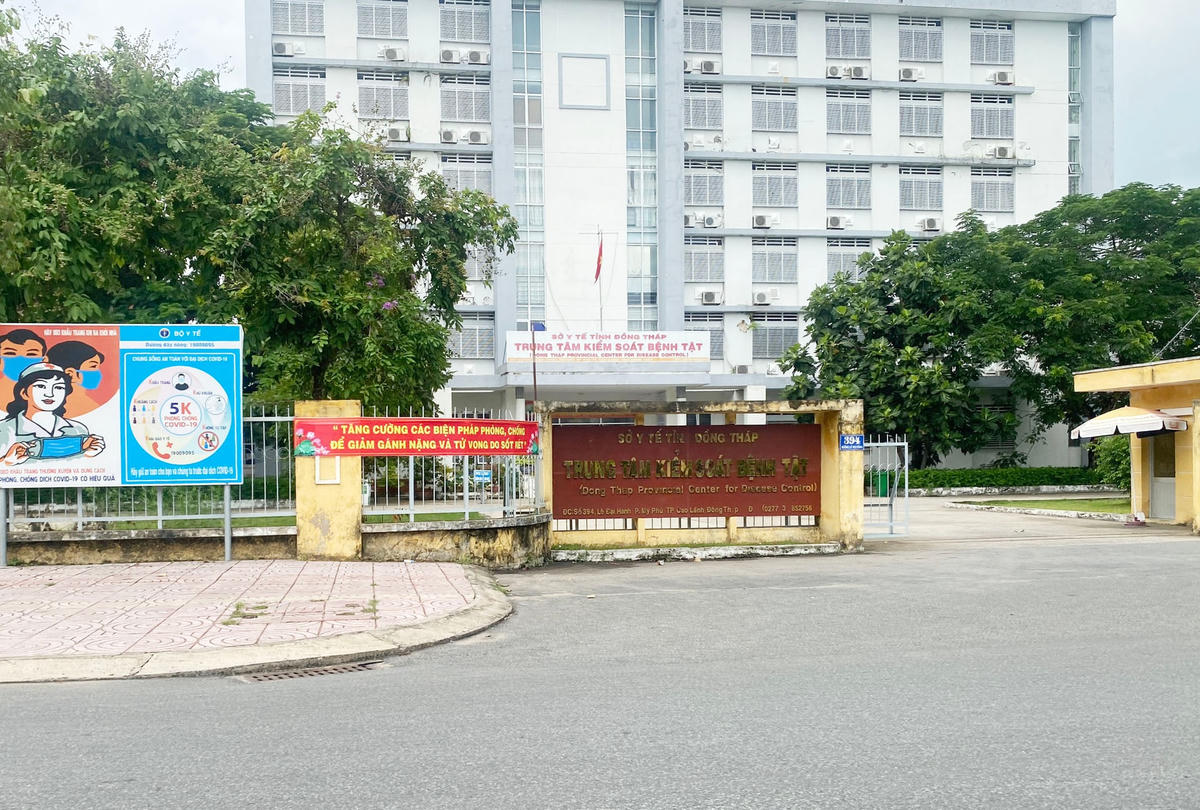 CDC Đồng Tháp, nơi xảy ra sai phạm.