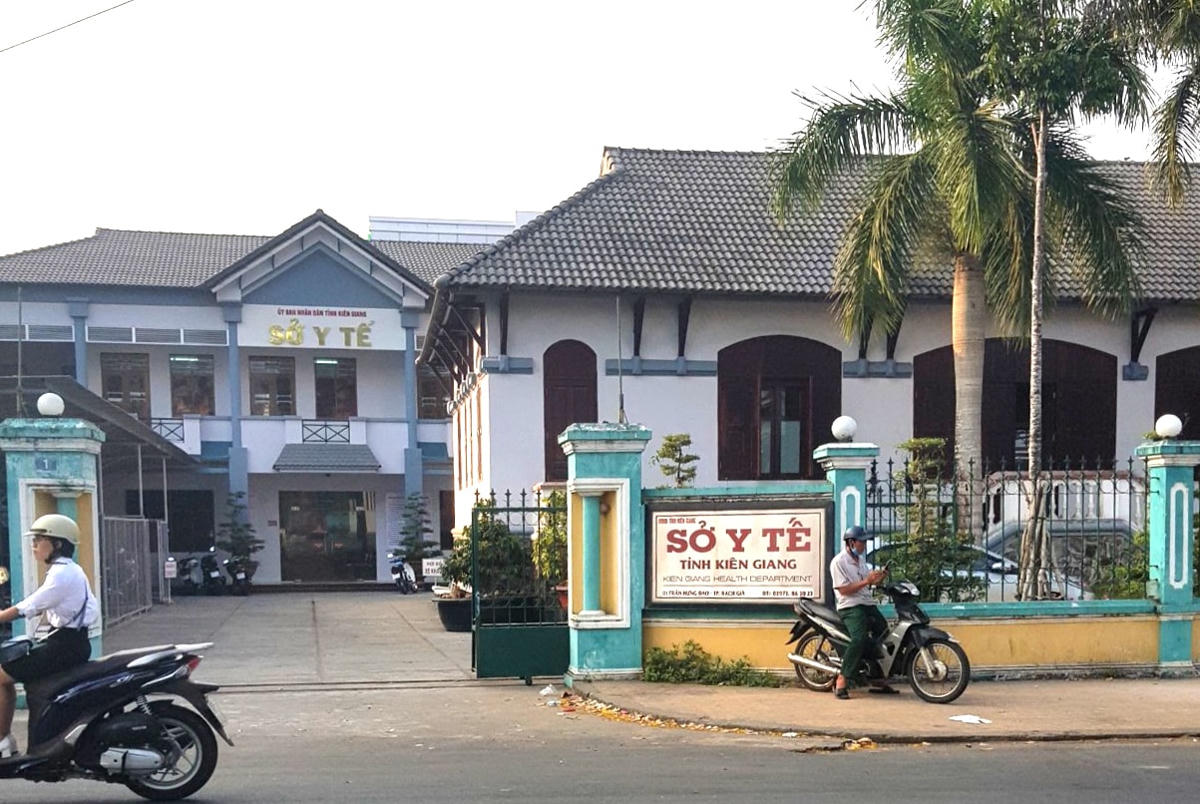 Sở Y tế Kiên Giang. 