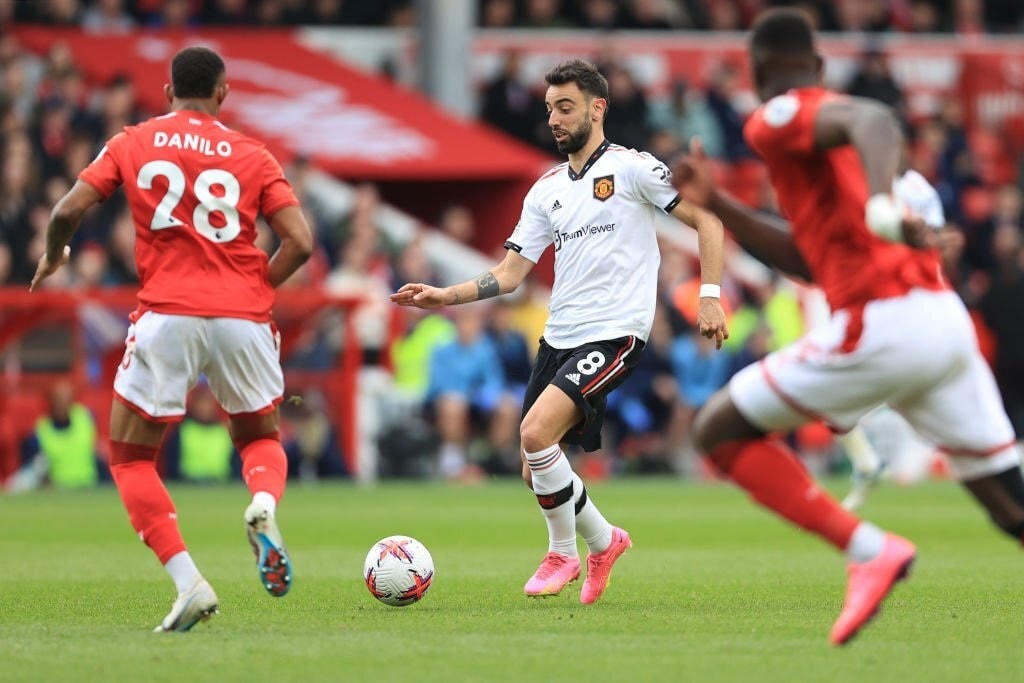 Các đợt tấn công của Man Utd hầu hết qua chân của Fernandes (Ảnh: GI).