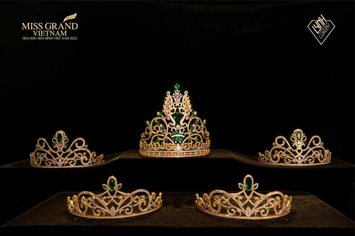 Vương miện Miss Grand Vietnam 2022. Ảnh: BTC.