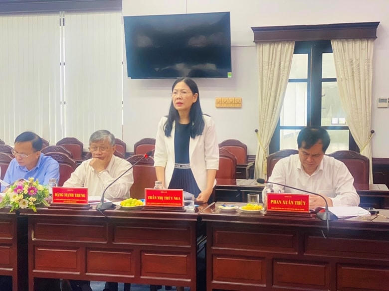 Các đại biểu phát biểu tại Hội nghị.