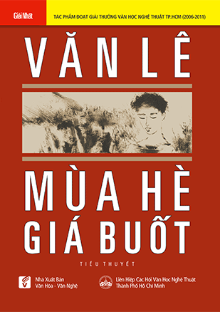 Bìa cuốn tiểu thuyết của Văn Lê.