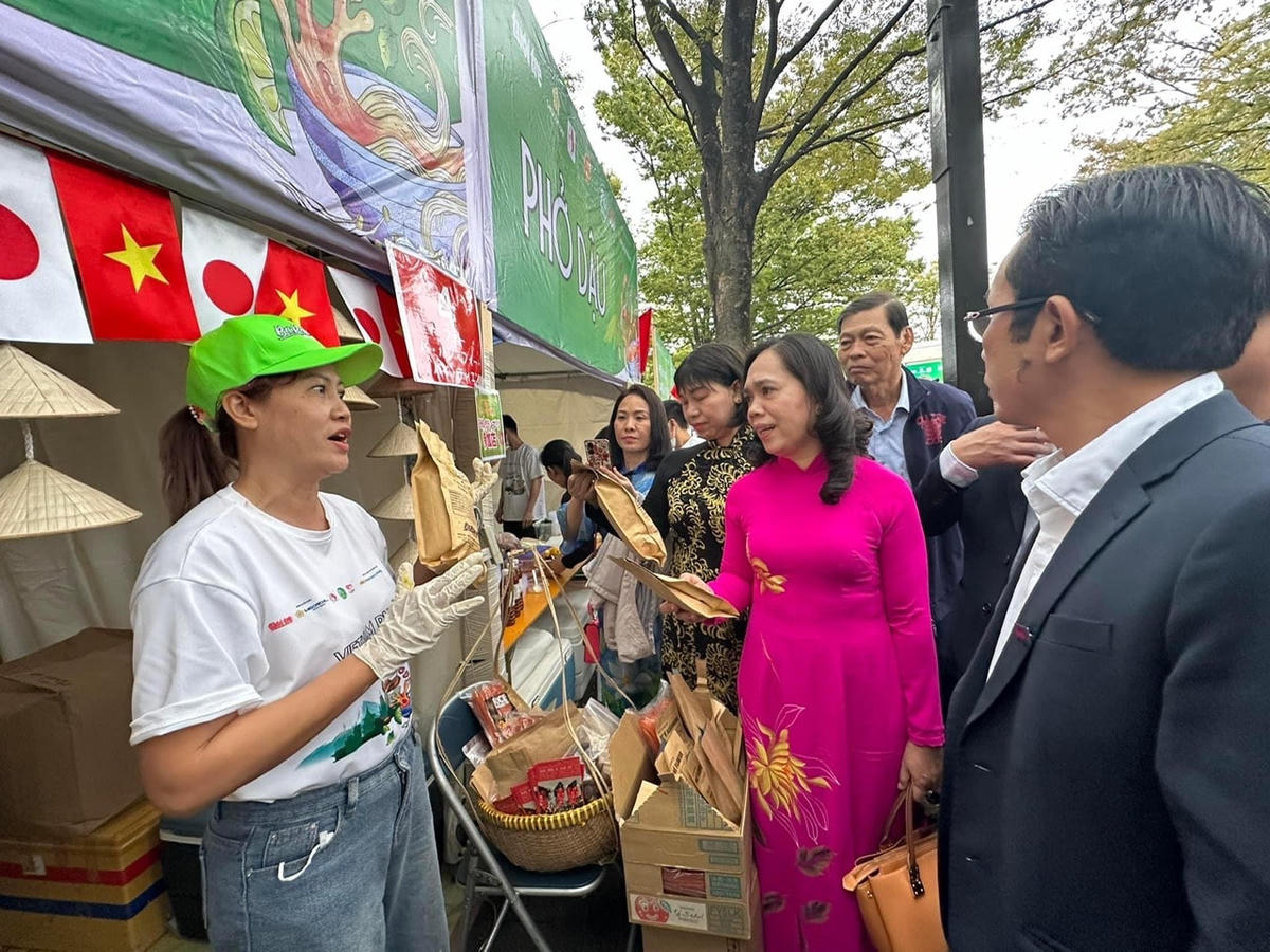 Đoàn công tác của Ban Chỉ đạo tham gia chương trình "Việt Nam Phở Festival" tại Nhật Bản.