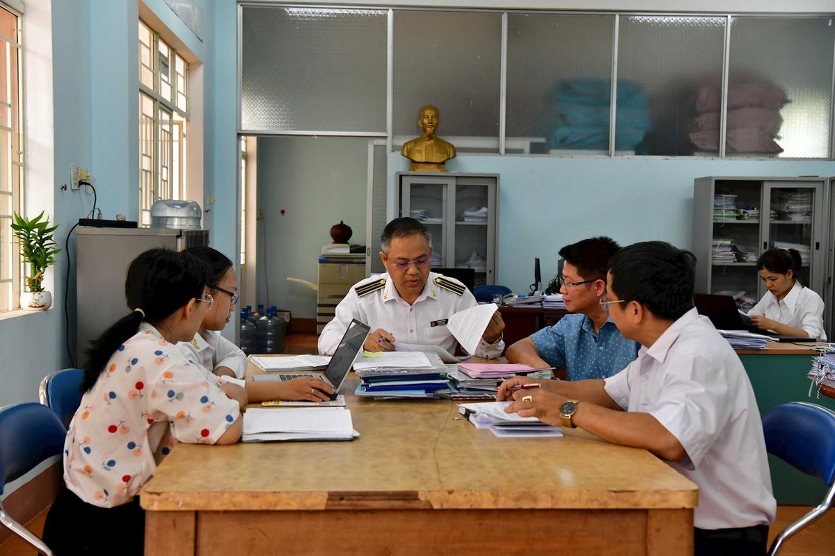 Công tác tổ chức kiểm toán được điều hành linh hoạt, thích ứng với những khó khăn, thách thức, đảm bảo vừa hoàn thành nhiệm vụ chính trị của Ngành kiểm toán- Ảnh: TL