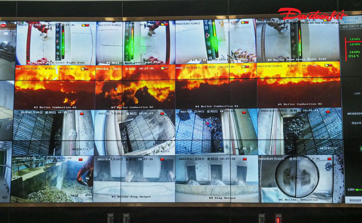 [ẢNH] Nhà máy 'biến' rác thành điện lớn nhất Việt Nam