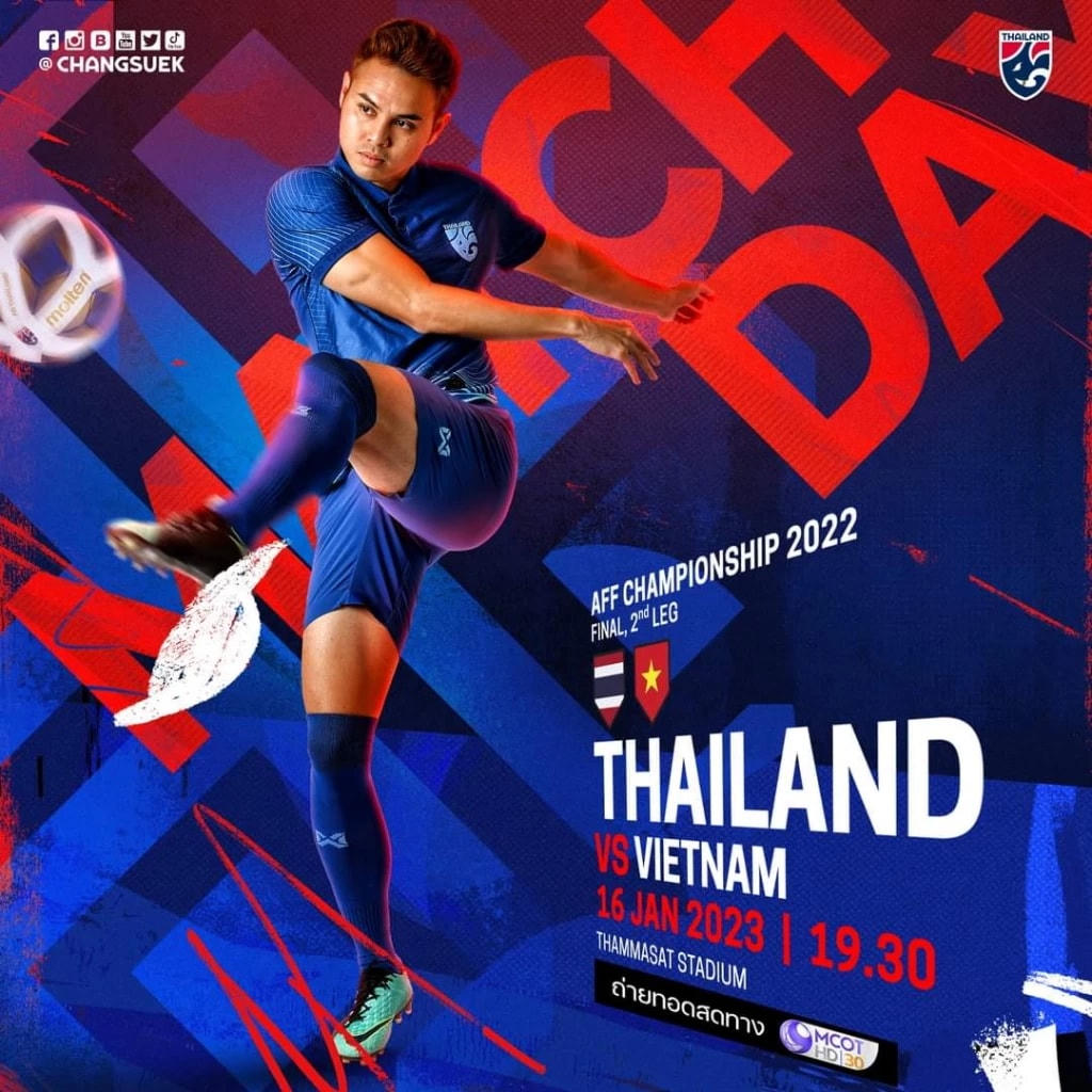 Theerathon dẫn đầu danh sách kiến tạo và 3 lần giành giải cầu thủ xuất sắc nhất trận tại AFF Cup 2022.