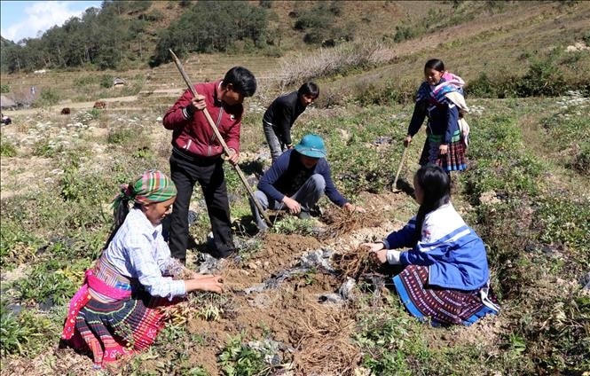 Đời sống người dân vùng DTTS và miền núi ngày càng được nâng cao.