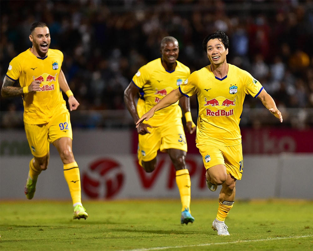 HAGL đang trở lại đầy ấn tượng với 5 chiến thắng liên tiếp.