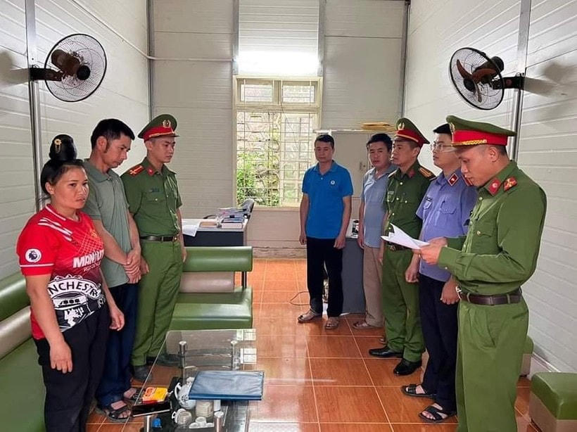 Cơ quan Công an thi hành Lện bắt tạm giam 4 tháng đối với Lò Văn Tiết
