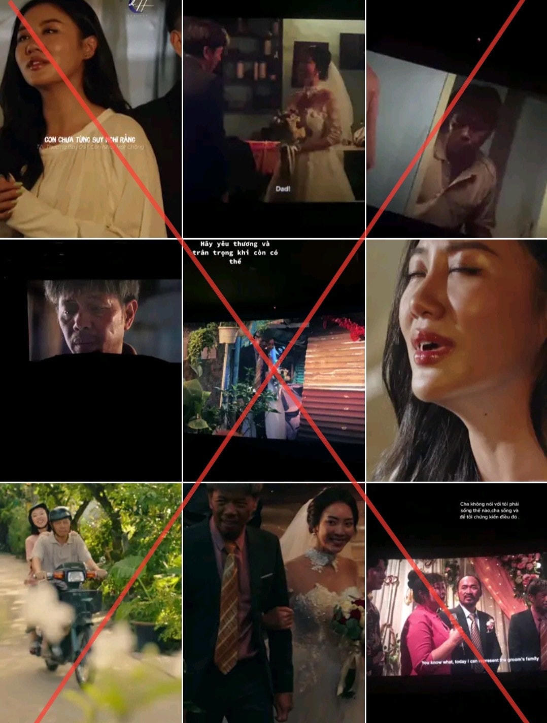 Nhiều bộ phim bị vi phạm bản quyền trên các nền tảng mạng xã hội.